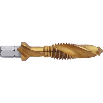 Exact 5923 Kombinált menetfúró Metrikus M5 0.8 mm Jobb vágó DIN 3126 HSS 1 db