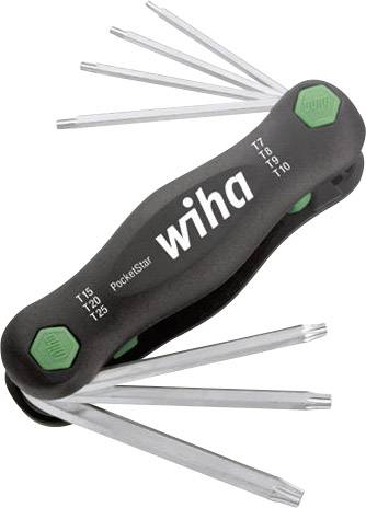 Wiha Torx összecsukható csavarhúzó, T7/8/9/10/15/20/25