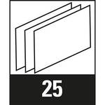 Leitz függőkosár 1909-00-89 akár 25 függő fájlhoz 355x310x255 mm sötét szürke színben