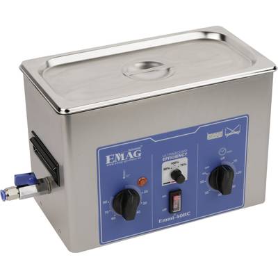 Ultrahangos tisztító 4 l, 250 W, 30 - 85 °C, 300 x 155 x 100 mm, rozsdamentes acél, Emag EMMI 40HC