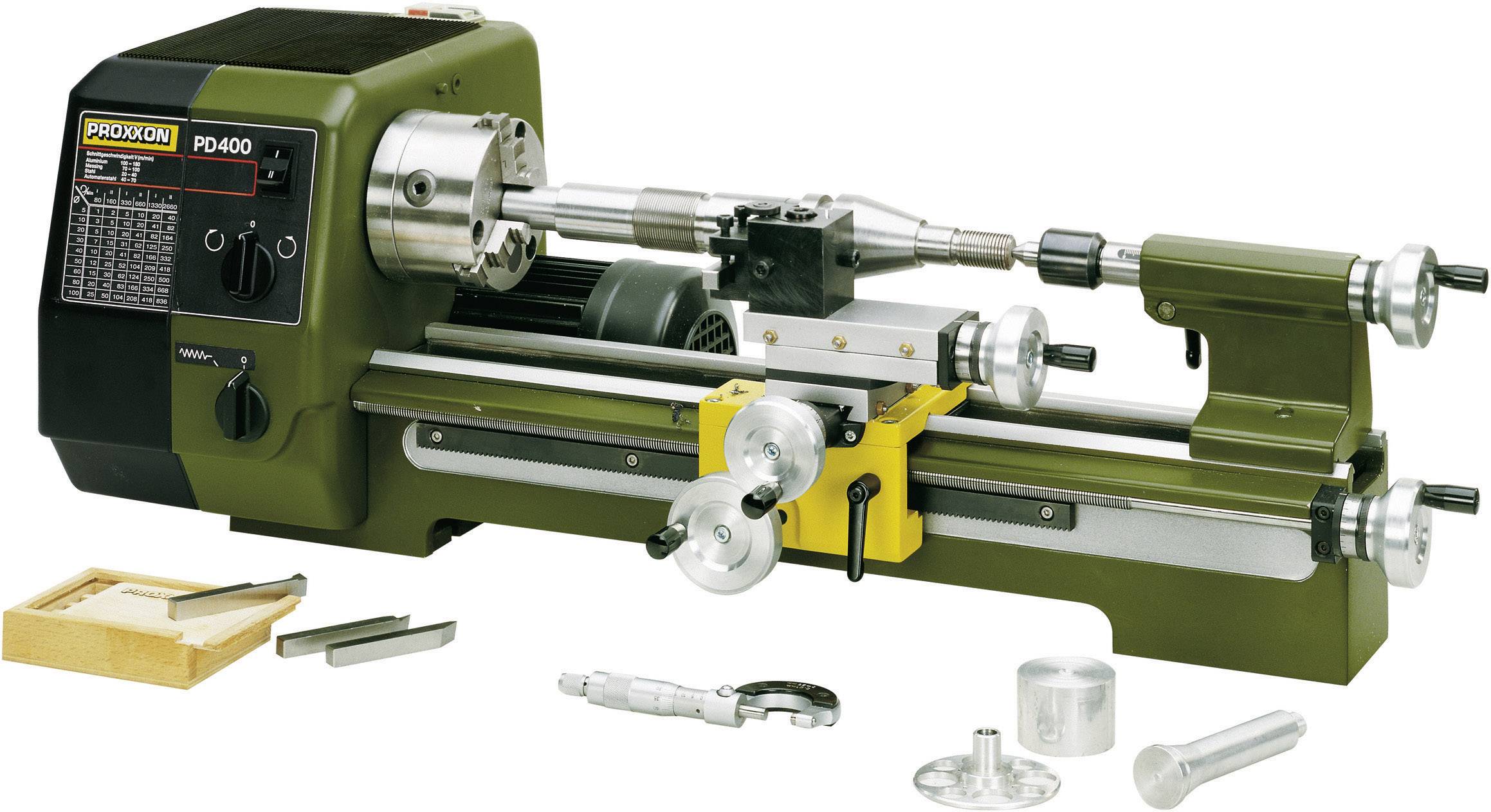 Proxxon Micromot 24400 PD 400 Precíziós esztergapad, esztergagép