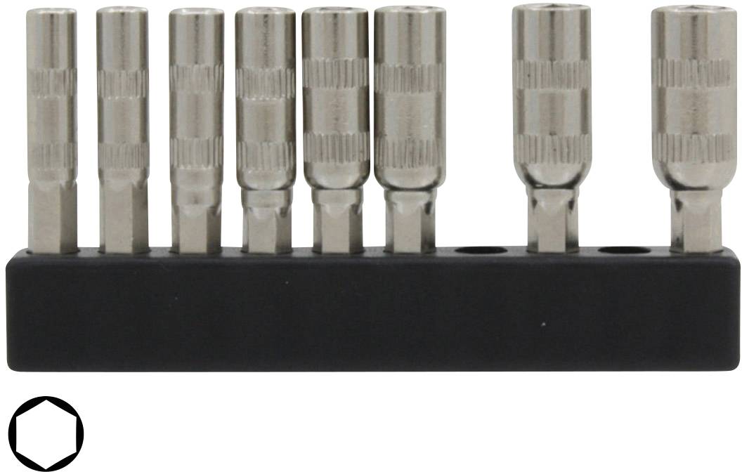 6 részes mini bit dugókulcs készlet, Donau MBS66