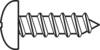 TOOLCRAFT lencsefejű lemezcsavar, DIN 7981, 2,2 x 9,5 mm 100 db