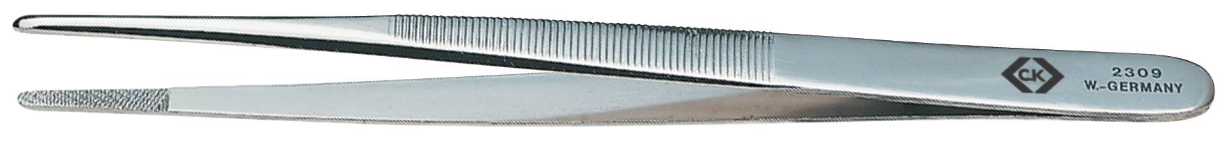 C.K. Univerzális csipesz 140mm 5.1/2 lekerekített hegyekkel T2309