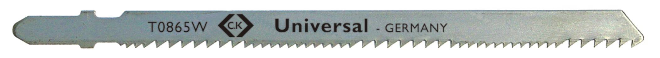 Kiszúró fűrészlap, Universal 5 db kártyán C.K. T0865W Fűrészlap