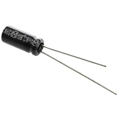 Elektrolit kondenzátor, radiális, álló, RM 7,5 mm 10000 µF 16 V 20 % Ø 18 mm Panasonic ECA-1CHG103
