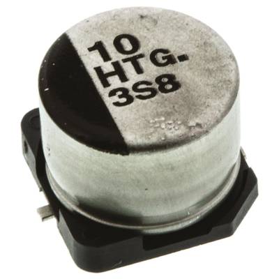 SMD elektrolit kondenzátor 10 µF 50 V 20 % Ø 8 mm Panasonic EEE-TG1H100P
