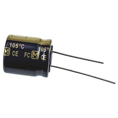 Elektrolit kondenzátor, radiális, álló, RM 7,5 mm 680 µF 63 V 20 % Ø 18 mm Panasonic EEU-FC1J681S