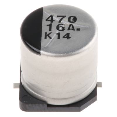 SMD elektrolit kondenzátor 470 µF 16 V 20 % Ø 10 mm Panasonic EEE-1CA471P
