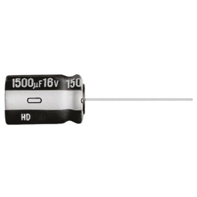 Elektrolit kondenzátor, radiális, álló, RM 2,5 mm 22 µF 50 V 20 % Ø 5 mm Panasonic EEU-HD1H220