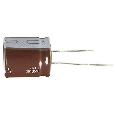 Elektrolit kondenzátor, radiális, álló, RM 2,5 mm 220 µF 10 V 20 % Ø 6,3 mm Panasonic EEU-FR1A221