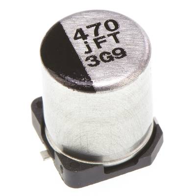 SMD elektrolit kondenzátor 470 µF 6,3 V 20 % Ø 6,3 mm Panasonic EEE-FTJ471XAP