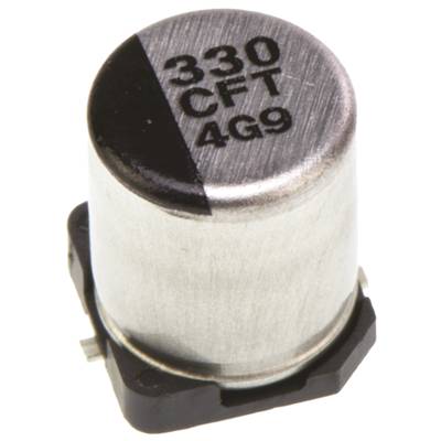 SMD elektrolit kondenzátor 330 µF 16 V 20 % Ø 6,3 mm Panasonic EEE-FTC331XAP