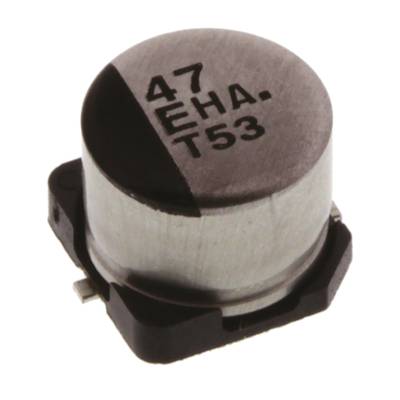 SMD elektrolit kondenzátor 47 µF 25 V 20 % Ø 6,3 mm Panasonic EEE-HA1E470WP