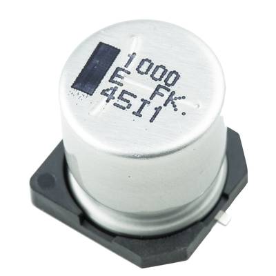 SMD elektrolit kondenzátor 1000 µF 25 V 20 % Ø 12,5 mm Panasonic EEE-FK1E102AQ