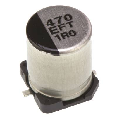 SMD elektrolit kondenzátor 470 µF 25 V 20 % Ø 8 mm Panasonic EEE-FT1E471AP