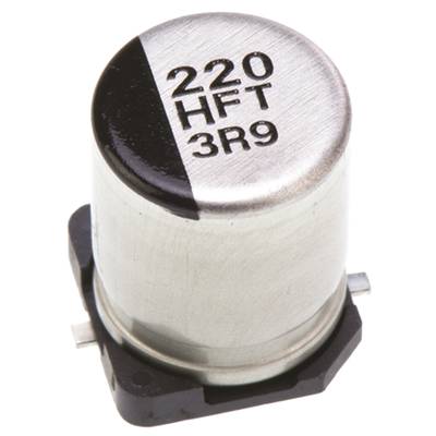 SMD elektrolit kondenzátor 220 µF 50 V 20 % Ø 8 mm Panasonic EEE-FT1H221AP