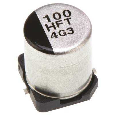 SMD elektrolit kondenzátor 100 µF 50 V 20 % Ø 6,3 mm Panasonic EEE-FTH101XAP