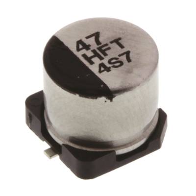 SMD elektrolit kondenzátor 47 µF 50 V 20 % Ø 6,3 mm Panasonic EEE-FT1H470AP