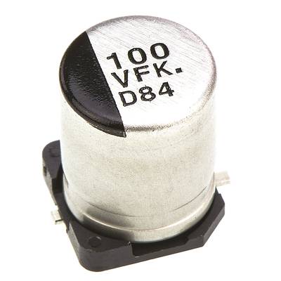 SMD elektrolit kondenzátor 100 µF 35 V 20 % Ø 8 mm Panasonic EEE-FK1V101P