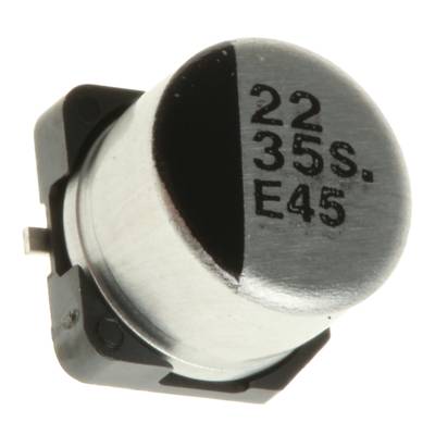 SMD elektrolit kondenzátor 22 µF 35 V 20 % Ø 6,3 mm Panasonic EEE-1VA220SP
