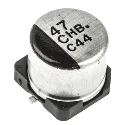 SMD elektrolit kondenzátor 47 µF 16 V 20 % Ø 6,3 mm Panasonic EEE-HB1C470P