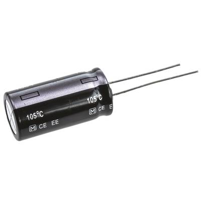 Elektrolit kondenzátor, radiális, álló, RM 7,5 mm 220 µF 160 V 20 % Ø 16 mm Panasonic EEU-EE2C221