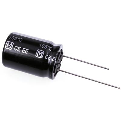 Elektrolit kondenzátor, radiális, álló, RM 7,5 mm 68 µF 400 V 20 % Ø 18 mm Panasonic EEU-EE2G680