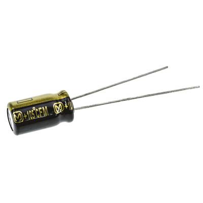 Elektrolit kondenzátor, radiális, álló, RM 2,5 mm 68 µF 35 V 20 % Ø 6,3 mm Panasonic EEU-FM1V680