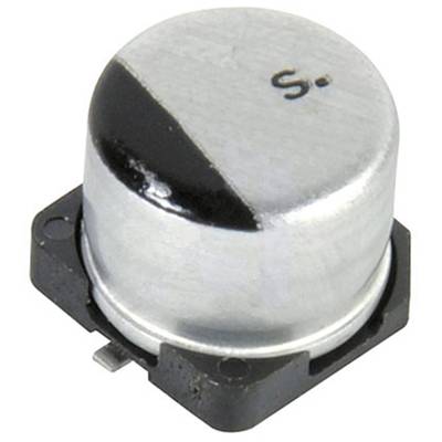 SMD elektrolit kondenzátor 10 µF 16 V 20 % Ø 4 mm Panasonic EEE-1CA100SR
