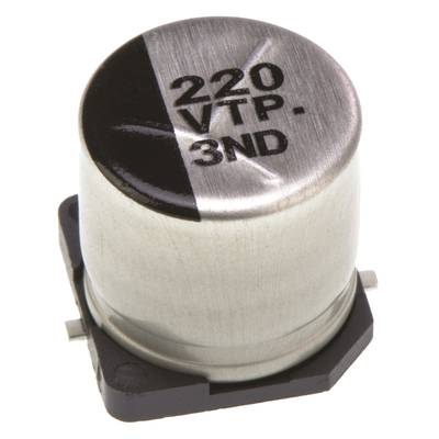SMD elektrolit kondenzátor 220 µF 35 V 20 % Ø 10 x 7,3 mm Panasonic EEE-TP1V221AP