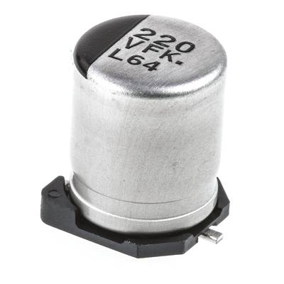 SMD elektrolit kondenzátor 220 µF 35 V 20 % Ø 10,2 mm Panasonic EEEFK1V221GP
