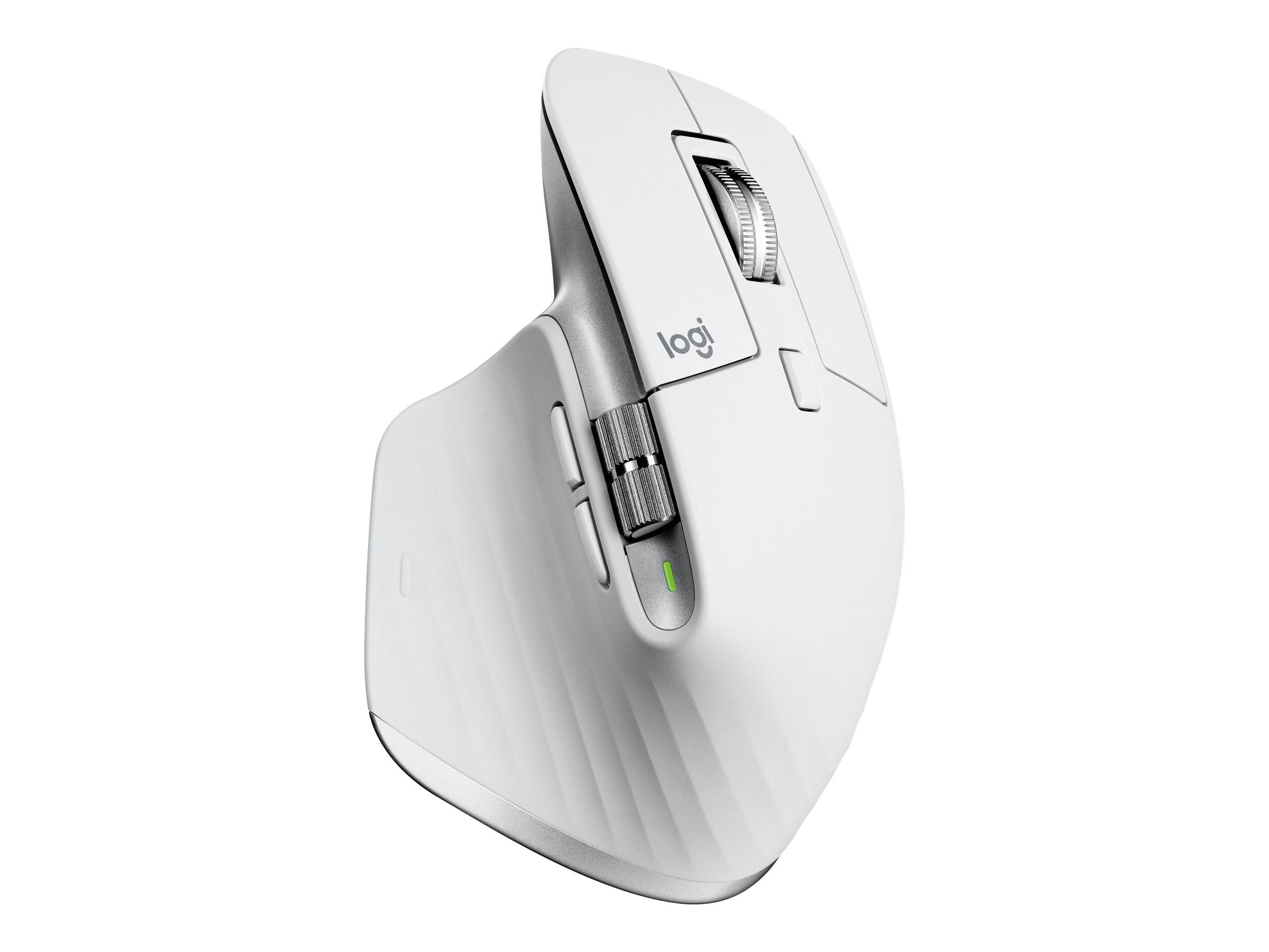 Logitech MX Master 3S Ergonomikus egér Bluetooth™, Rádiójel vezérlésű Optikai Világosszürke 7 Gombok 8000 dpi Levehető k-3