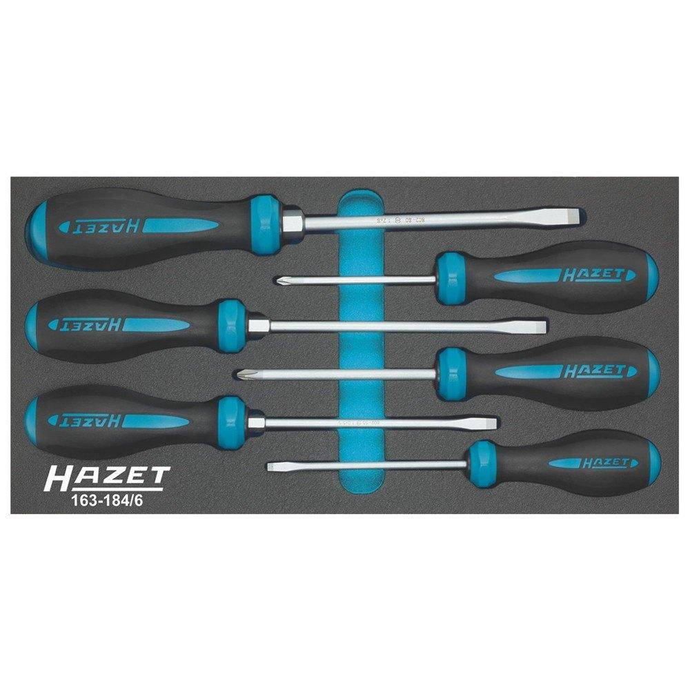 HAZET 163-95/8 Zeskantprofiel dubbele open-end moersleutel set