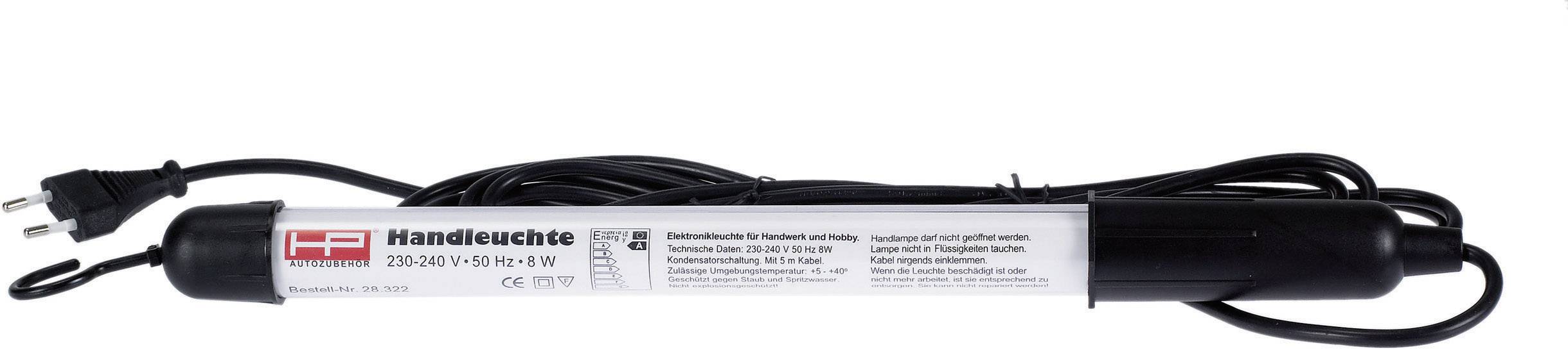 HP Autozubehör 28322 Fénycső Munkalámpa EEK: G (A - G) Hálózatról üzemeltetett 8 W