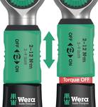 Racsnis nyomatékkulcs 2 - 12 Nm, Wera Safe-Torque A 2 05075801001