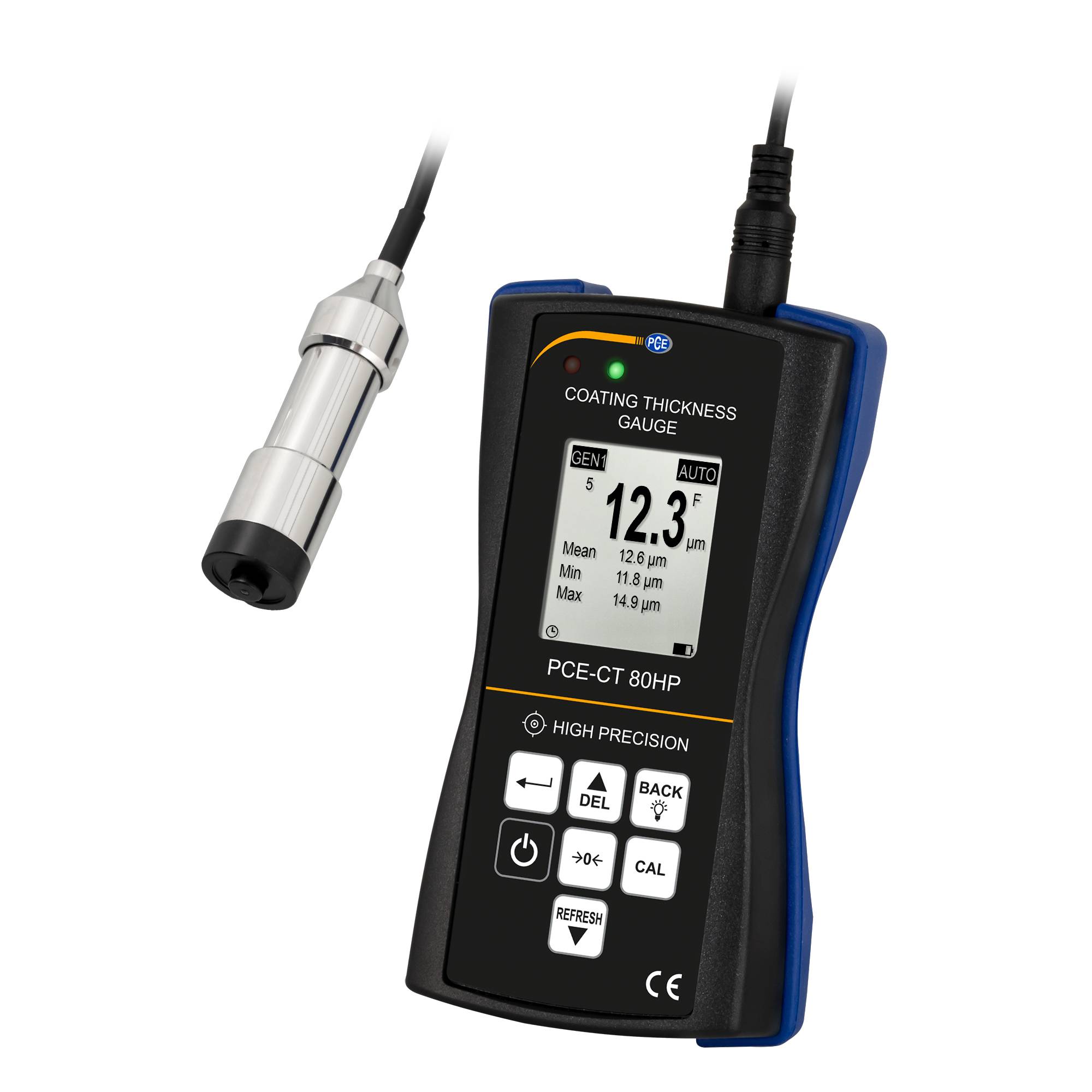 PCE Instruments Rétegvastagság mérő 0 - 3000 µm