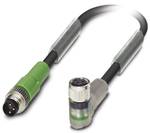 Sensor/Actuator cable SAC-3P-M 8MS/1,0-PUR/M 8FR-2L