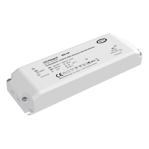 EVN PLD536 LED működtető készülék PFC-áramkör, Bútorhoz alkalmas, Túlterhelés elleni védelem 1 db