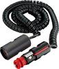 Szivargyújtó hosszabbító, toldó, spirálkábeles 3m 12/24V max. 8A ProCar 67828200