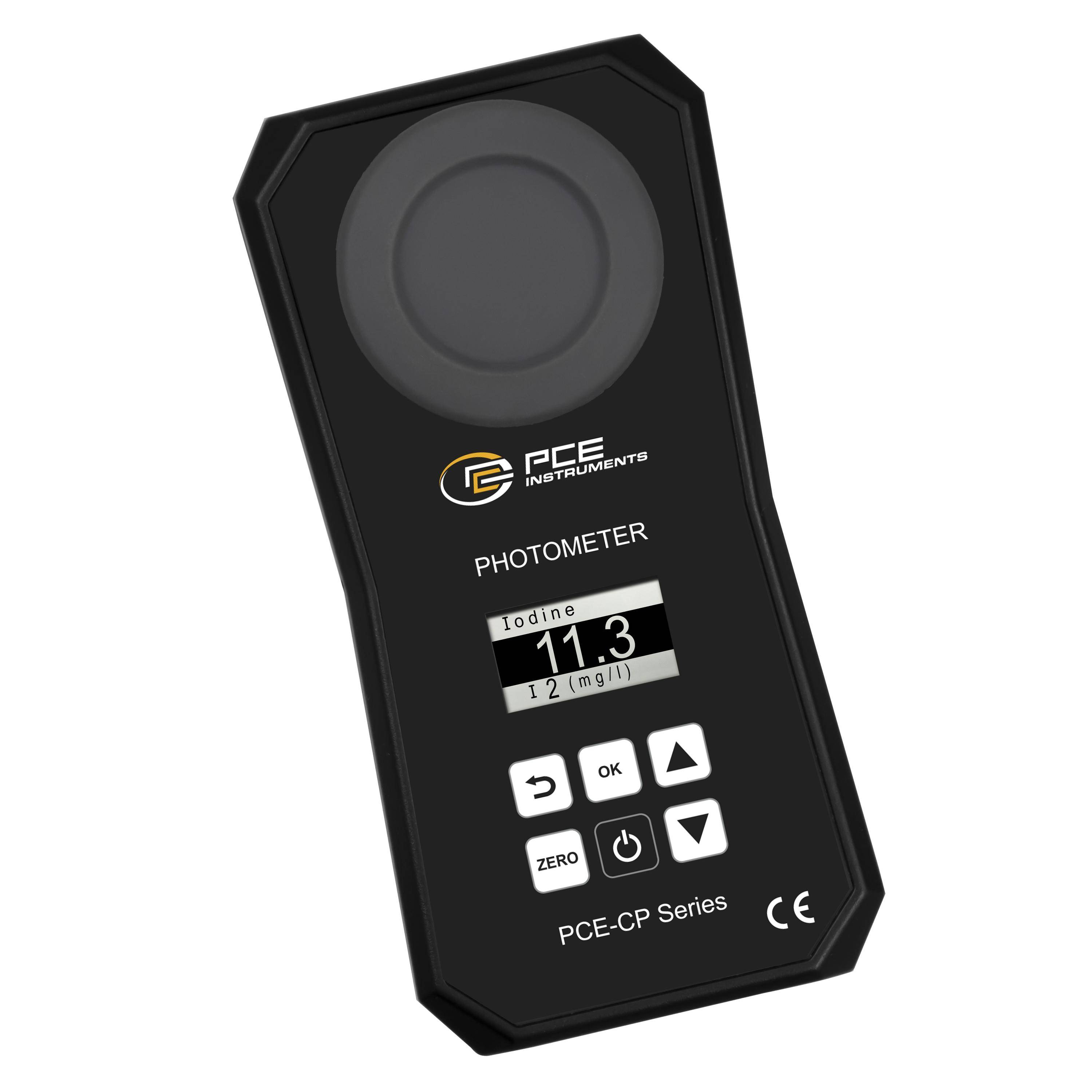 PCE Instruments Kombinált mérőműszer pH érték, Klór, Ciánsav, Bróm, Vas