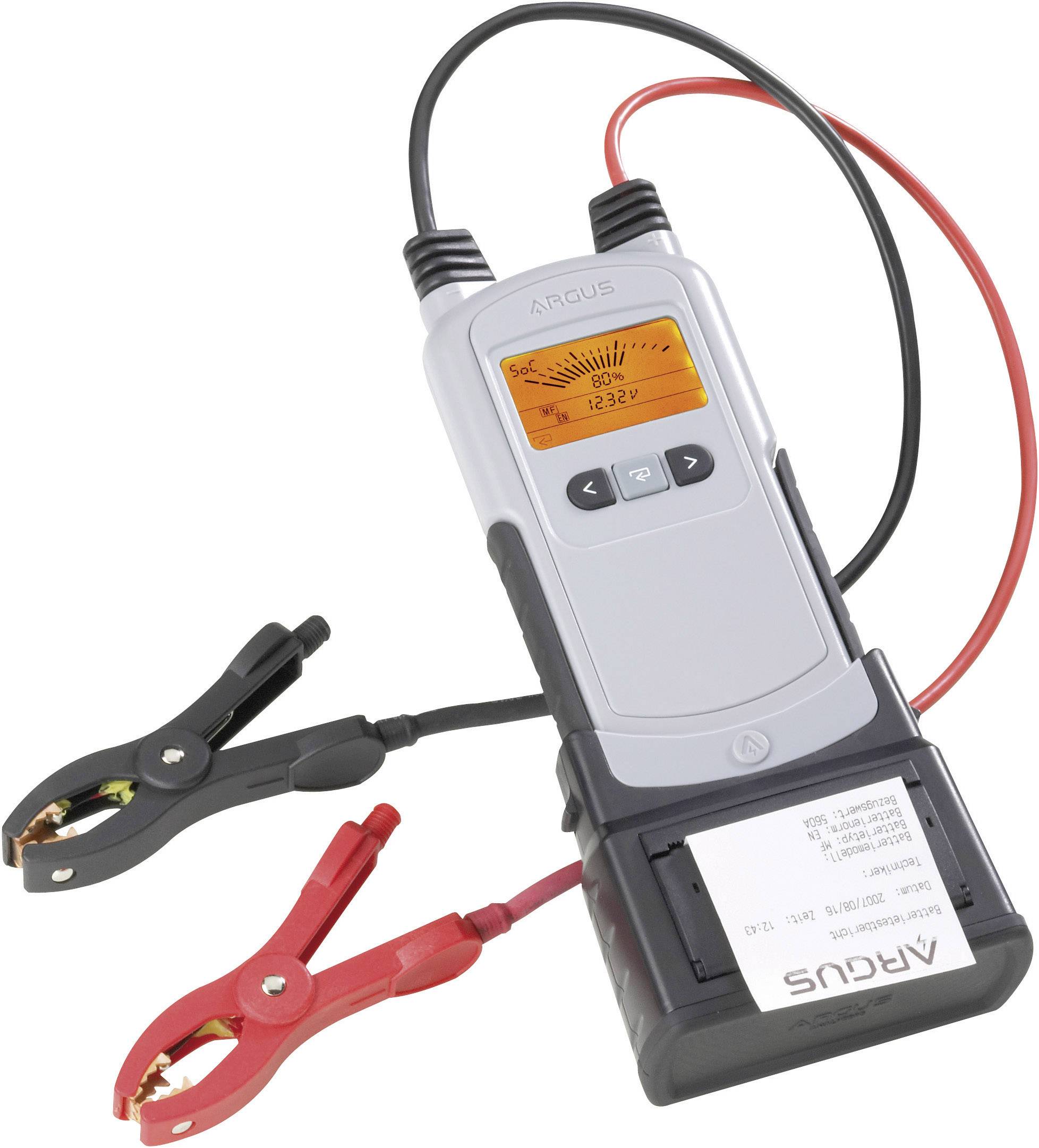 Argus Analyzer AA500PWP Autós akkuteszter, Rendszerellenőrző készülék 12 V Nyomtatóval