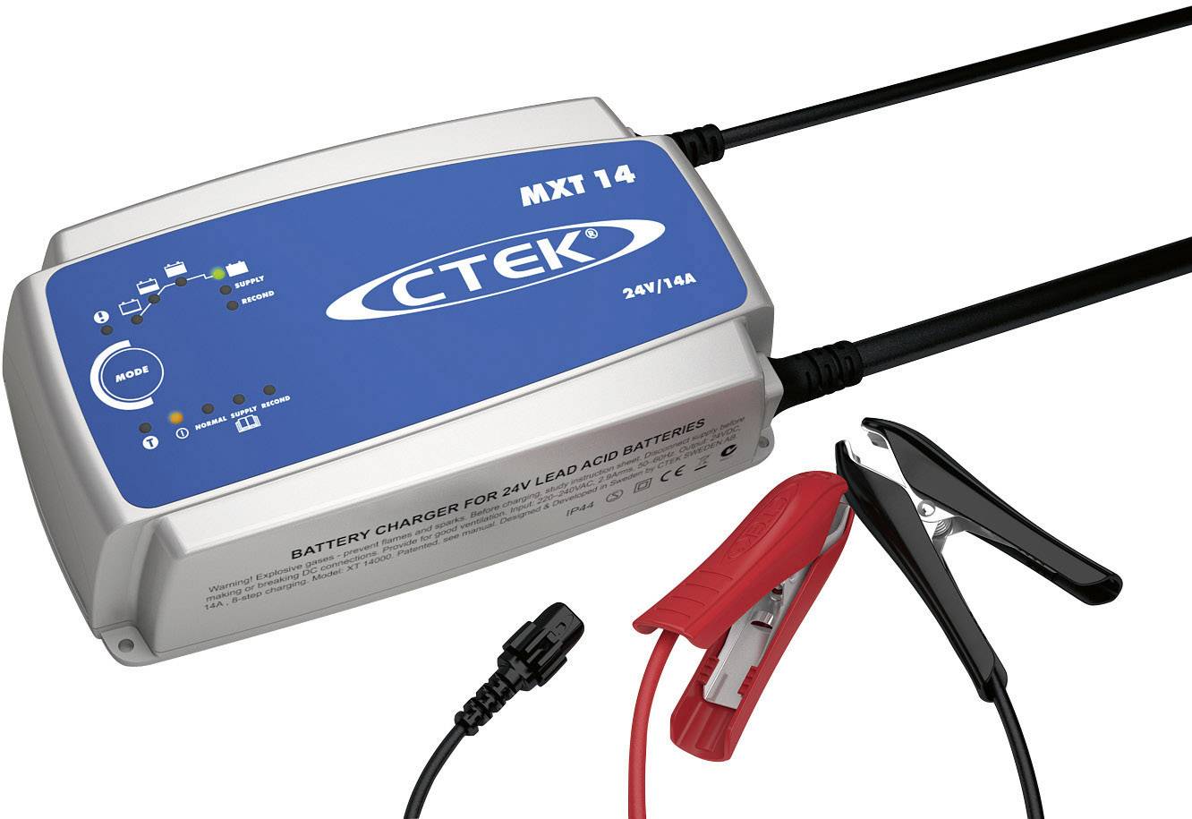 Automatikus teherautó akkutöltő 14 A, CTEK MXT 14