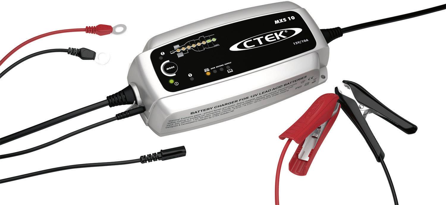 Automatikus akkutöltő és karbantartó, CTEK MXS 10