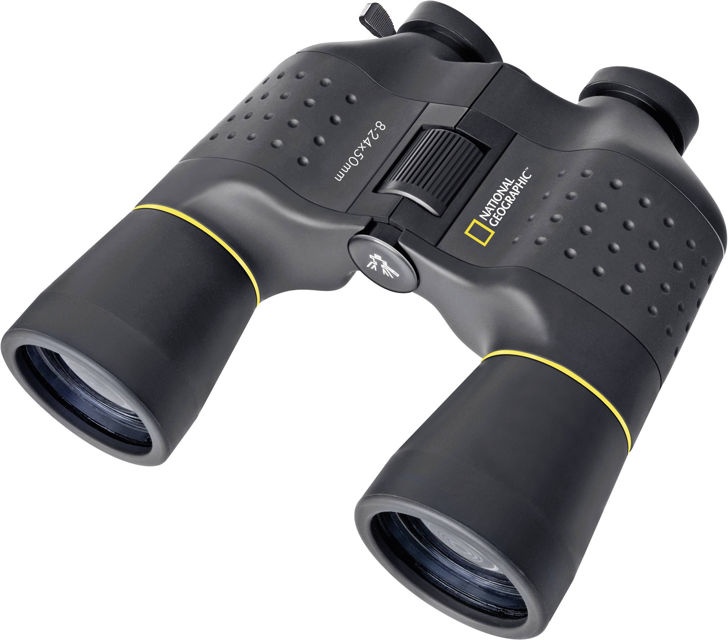 Porro prizmás zoom távcső, 8 – 24 x 50, teljesen nemesített optikával