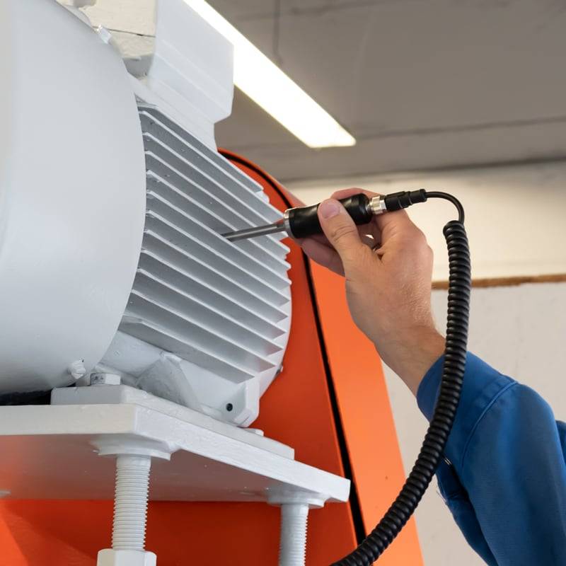 PCE Instruments Vibrációmérő műszer ±2 %-4