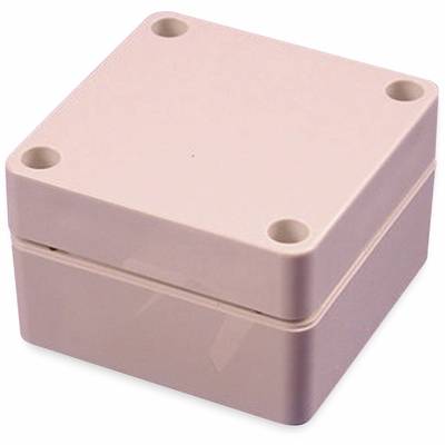 Hammond Electronics Műanyag doboz IP66 1554BGY ABS műanyag (H x Sz x Ma) 65 x 65 x 40 mm Fényes szürke (ral 7035)