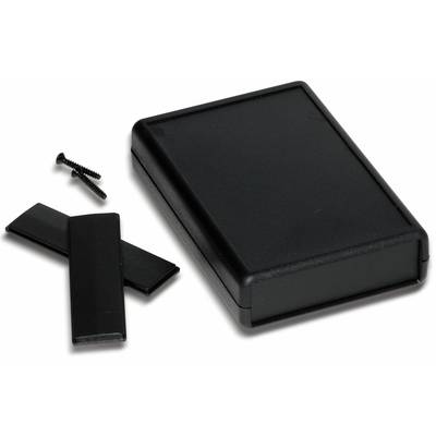 Kézi műszerdoboz ABS műanyag 110 x 75 x 25 mm, fekete, Hammond Electronics 1593NBK