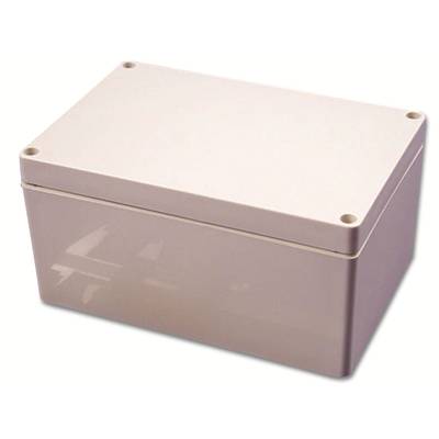 Hammond Electronics Műanyag doboz IP66 1554TGY ABS műanyag (H x Sz x Ma) 180 x 120 x 90 mm Fényes szürke (ral 7035)