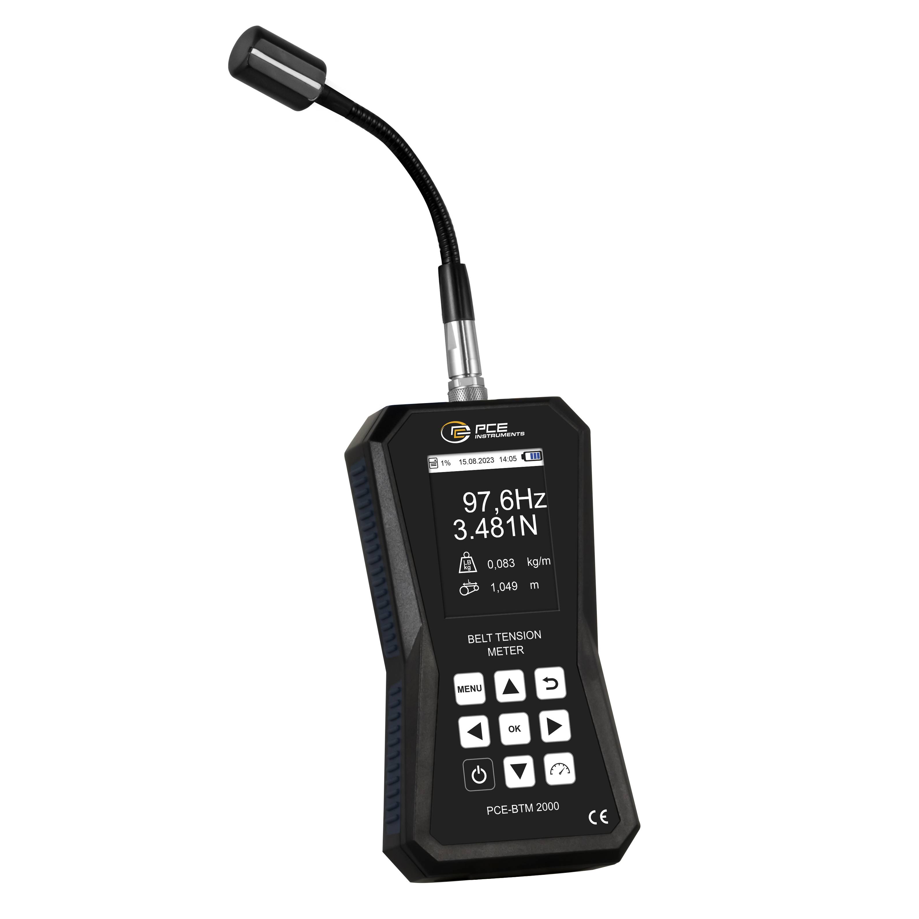 PCE Instruments Erőmérő készülék 10 - 900 N Gyári standard (tanúsítvány nélkül)